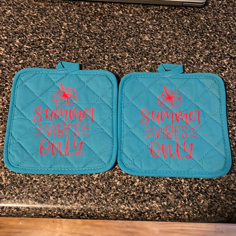 Homemade pot holders